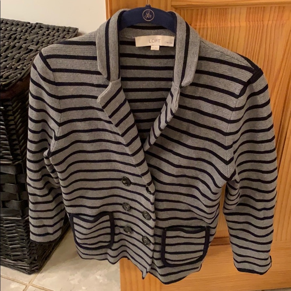 Loft cardigan blazer
